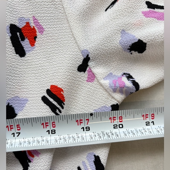 Buddy Love Ray Oyster Mini Ruffle Sleeve Tiered Cottagecore Dress Size Medium - Picture 5 of 7